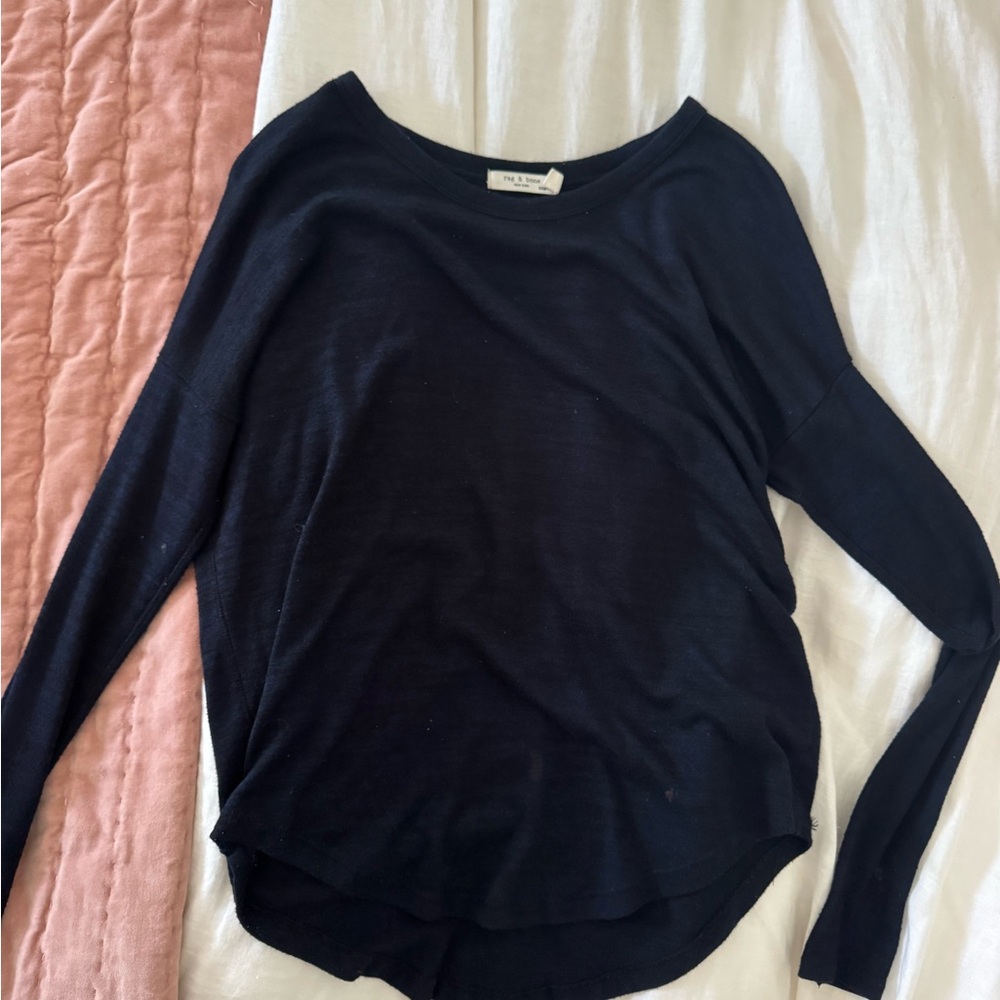 Rag & Bone Midnight Blue Top